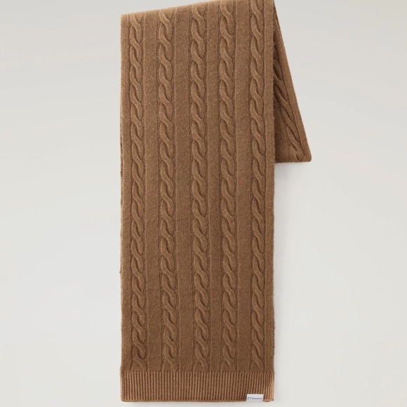 NWT Woolrich Nativa Cable Scarf - Picture 4 of 8